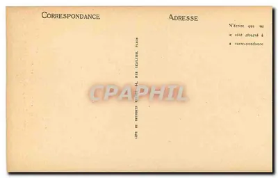 Igreja de Mozac — Cristo marouflado com jupon e calota (século XIV) — Amat, Editor — Riom — Verso