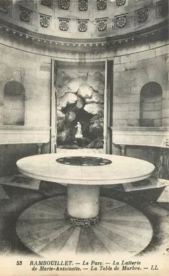 Rambouillet — O Parque — A Laitterie — A Mesa de Mármore — LL