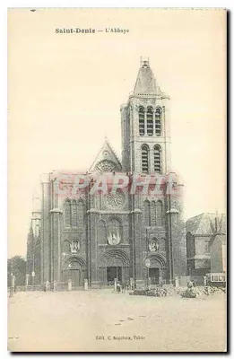 Saint-Denis — A Abadia — Edit. G. Septifons, Talence