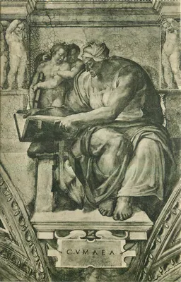 A Sibila Cumana — Michelangelo — Capela Sistina
