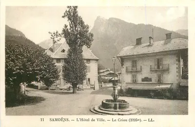 Samoëns — O Hotel de Ville e Le Griou (2225m) — LL.