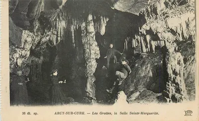 Arcy-sur-Cure — As Grutas, a Sala Santa Margarida — JND Fot.