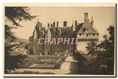 Castelo de Langeais — Castelos da Loire — Edição de Arte YVON, Paris