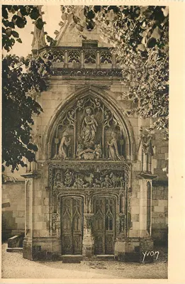 Porta da Capela Saint-Hubert — Castelo de Amboise — Edição de Arte YVON