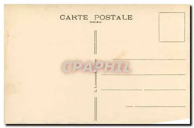 Orléans — O Castelo (Mon. hist.) visto de avião — L. Lenormand, Orléans — Verso