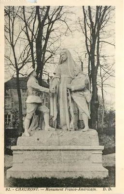Chaumont — Monument Franco-Americano — D.D.