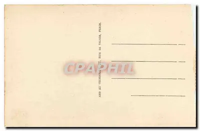 Paris — The Sacré-Cœur — Vintage Postcard n°19 — Back