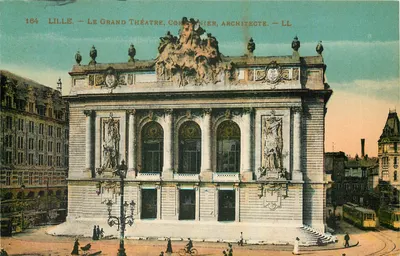 Lille — O Grande Teatro, Cornetnier, arquiteto — LL