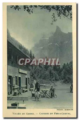 Vale do Giffre — Cantina do Fer-a-Cheval — Foto Monnier