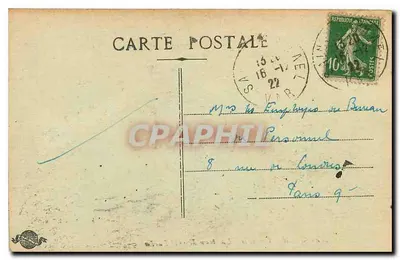 Toulon - Tamaris - Castelo Michel Pacha — editor desconhecido, número de série não visível — Verso