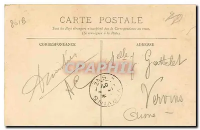 Amiens — O Sino — LL. — Editor L. L. — N° 47 — Verso