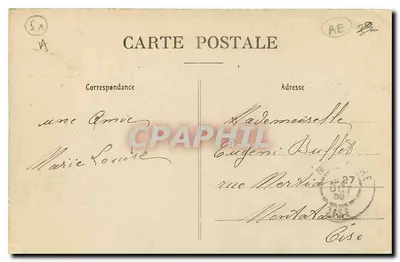 Reims — O Palácio de Justiça — Editor desconhecido, n° 65 — Verso