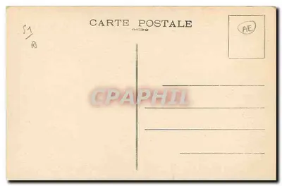 Reims — Praça Real — Estátua de Luís XV — G. Graff, edição Reims, n°66 — Verso