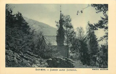 Samoëns — Jardim Alpino Jaysinia — Foto Monnier