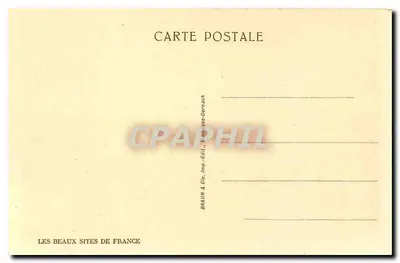 Samoens — Visão geral desde a Falconnière — Braun & Cie, Imp. - Edit., Mulhouse-Dornach — Verso
