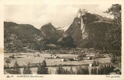 Samoëns (Haute-Savoie) — Vista geral