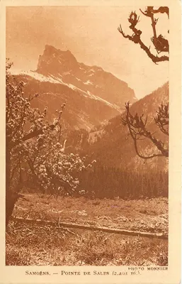 Samoëns — Ponte de Sales (2.404 m) — Photo Monnier