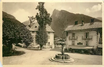 Samoëns — O Hotel de Ville — O Criou (2225m) — Editor: Lefèvre e Neuchâtel, Paris