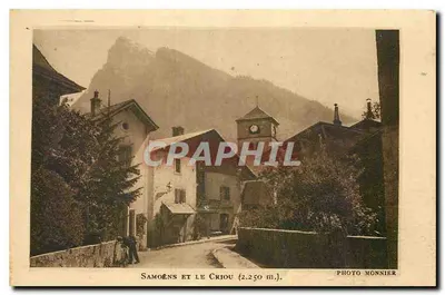 Samoen e o Criou (2.250 m.) — Foto Monnier