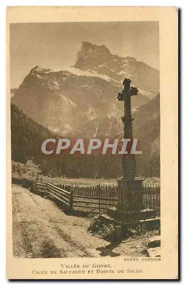 Vale do Giffre — Cruz de Salvagny e Ponta de Sales — Foto Monnier