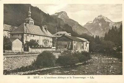 SIXT. — A antiga Abadia e o Tenneverge — LL.
