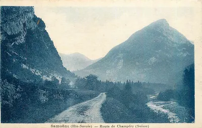 Samoëns (Alta Saboia) — Estrada de Champéry (Suíça)