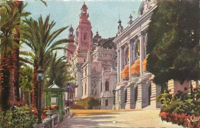 O Casino e os Jardins — Monte-Carlo — Les Éditions d'Art Yvon