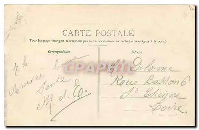 LYON - Ponte da Boucle — P. Martel, Lyon, n°55 — Verso