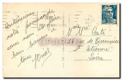 Pau. O Castelo — n°9 — editor C.A.P. — Verso