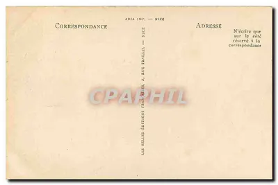 Nice — Quai Amerykański i Przystań — LL — nr 412 — Graphil — Rewers