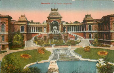 Marselha — O Palácio Longchamp — Editor não identificado, número de série não visível