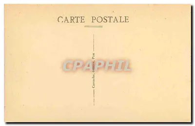 Pau — O Castelo Nacional — Carnache, editor, Pau — Verso