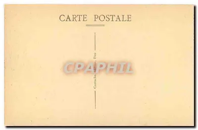 Pau - O Castelo Henri IV - O Grande Salão — C.C. 11, editor Carnuche — Verso