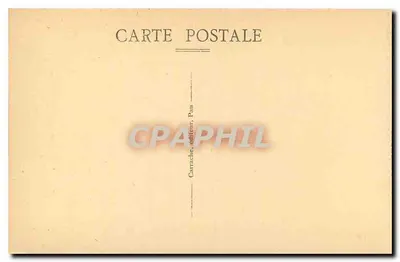 Pau — O Grande Salão de Recepção — Relógio de Luís XIV — Carrache, editor Pau — Verso