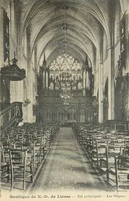 Basílica de N.-S. de Liesse — Nef principal — Os Órgãos