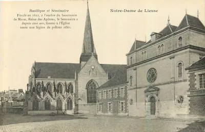 Basílica e Seminário Nossa Senhora de Liesse — Fundado em 1811, sob a sombra do Santuário de Maria, o Seminário tem fornecido à Igreja por cem anos uma legião inteira de padres zelosos.
