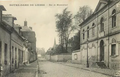 Nossa Senhora de Liesse — Rua de Montcornet — Fototipia J. Beaulime, Reims