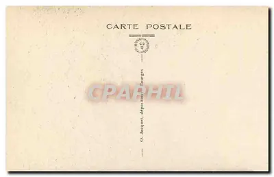 Bourges — Cour do Petit Lycée — O. Jacquet, Bourges — Verso