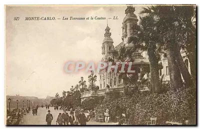 Monte-Carlo — As Terrasses e o Casino — LL