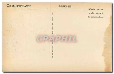 Saint-Raphaël — Oustalet du Capelou — onde o ilustre mestre Gounod compôs Romêo e Julieta na primavera de 1866 — LL — Verso