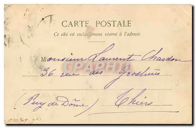 NANTES - O Museu de História Natural (Antigo Hotel das Alpes) — editor não visível, número de série ilegível — Verso