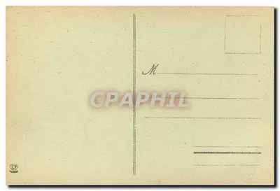Pau — Zamek Henryka IV i Wzgórze Środkowego Ossau — Fototyp Labrouche Frères, Pau — Rewers