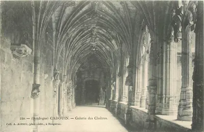 Galeria dos Claustros — Bergerac — Coll. A. Astruc, fot.-edit., em Bergerac