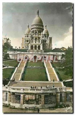 Basílica do Sagrado Coração — escada monumental — Éditions d'Art Martel, Paris