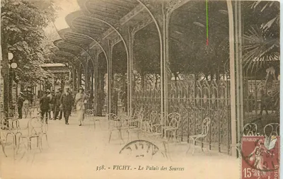 Vichy - O Palácio das Fontes — editor anônimo, n° de série 358