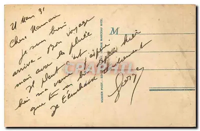 Nice — Igreja Russa — R.M. — n°97 — Verso