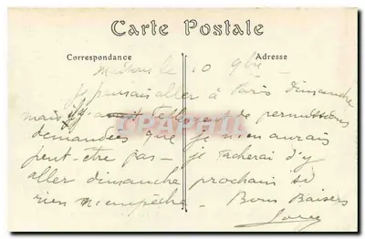 Abadia de SAINT-DENIS — Porta de entrada e Vazão do Cemitério — ND. Fot. — n°37 — Verso