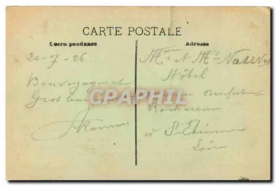 O Marseillês e o Gascon — caricatura humorística — editor não visível — Verso