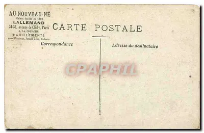 Mulher jovem em traje da época — retrato — LALLEMAND, Paris — Verso