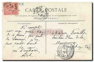 Mireille — Pacot — Editor Pacot, número de série não visível — Verso